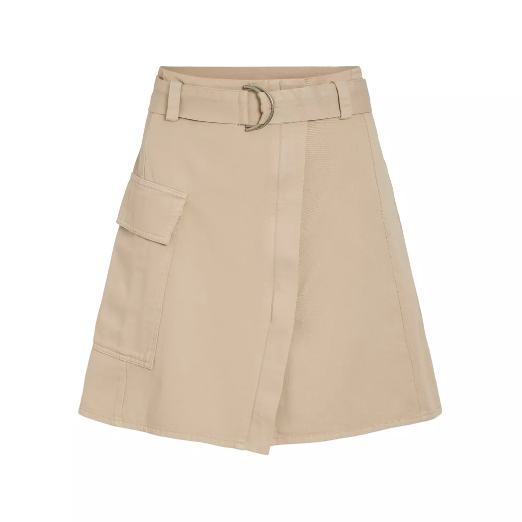 VILA - Rock, für Damen, Beige Größe 34
