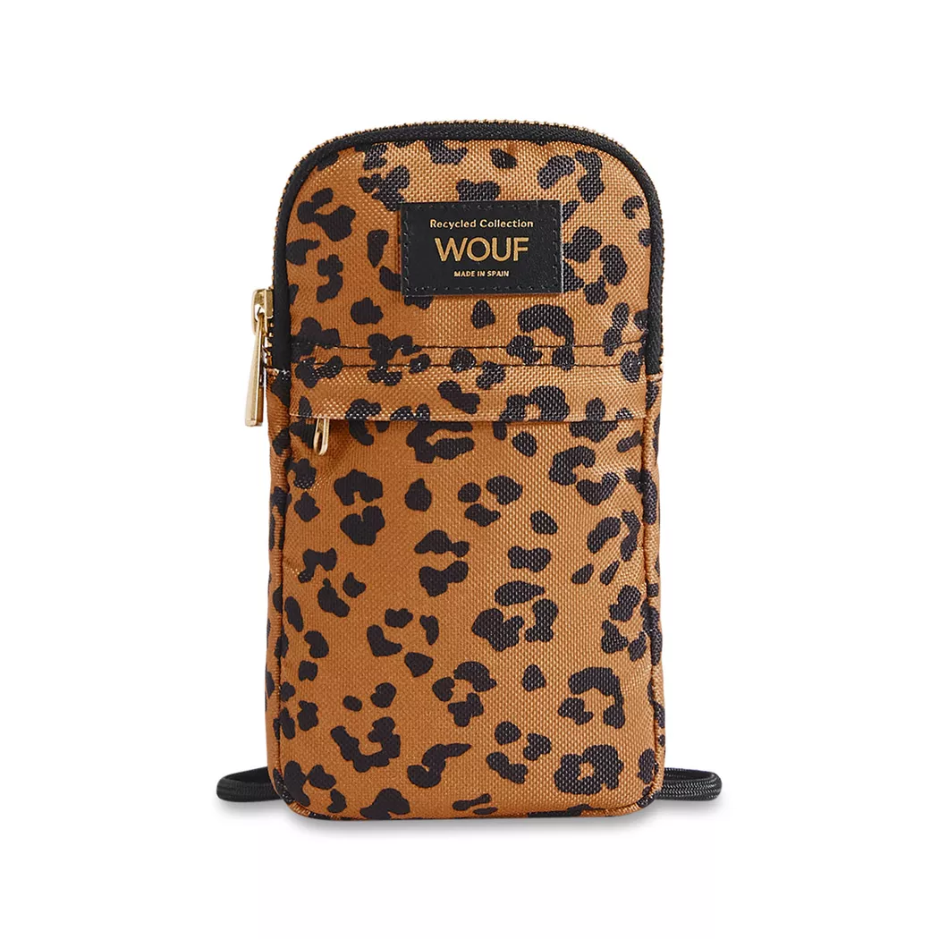 Wouf Agar Crossbody Phone Bag Camel