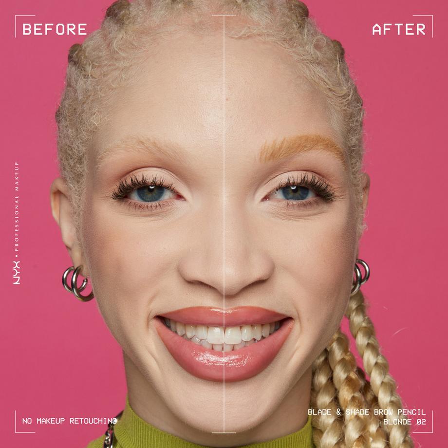 NYX-PROFESSIONAL-MAKEUP  Crayon à sourcils Blade & Shade Nano 