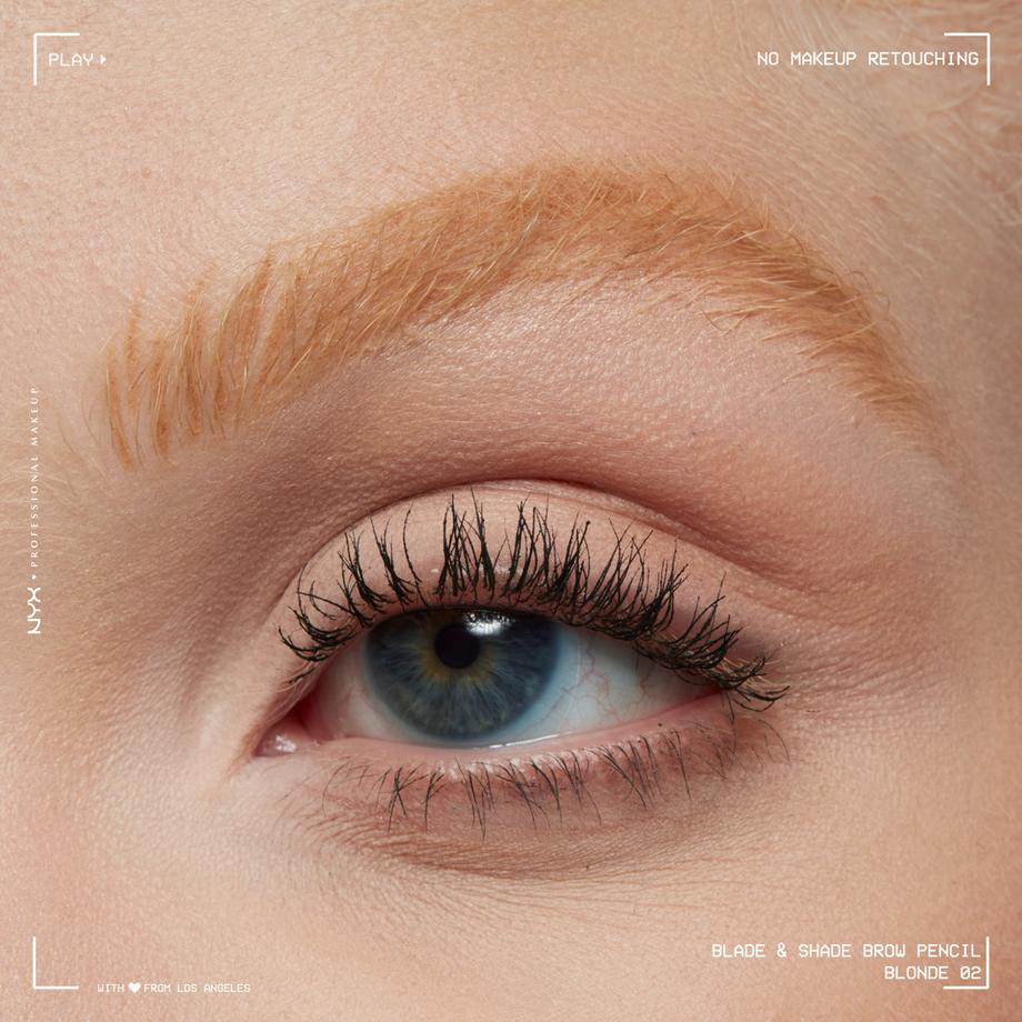 NYX-PROFESSIONAL-MAKEUP  Crayon à sourcils Blade & Shade Nano 