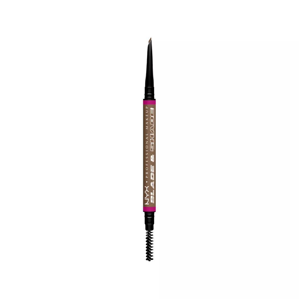 NYX-PROFESSIONAL-MAKEUP - Blade & Shade Nano Augenbrauenstift, 0.06G,  Taupe