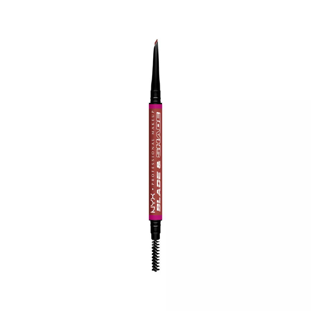 NYX-PROFESSIONAL-MAKEUP - Blade & Shade Nano Augenbrauenstift, 0.06G,  Ash Brown