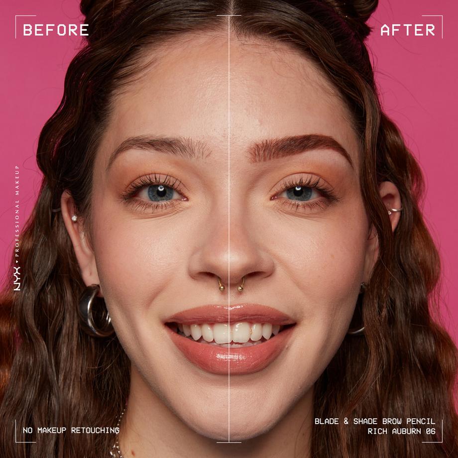 NYX-PROFESSIONAL-MAKEUP  Blade & Shade Nano Augenbrauenstift 