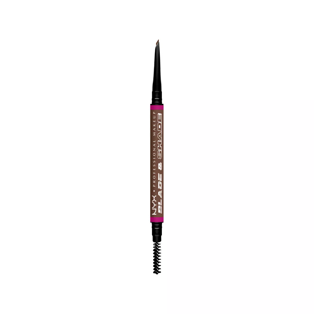 NYX-PROFESSIONAL-MAKEUP - Blade & Shade Nano Augenbrauenstift, 0.06G,  Chocolate