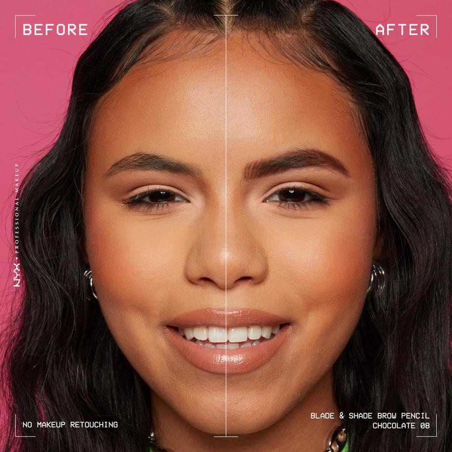 NYX-PROFESSIONAL-MAKEUP  Matita per sopracciglia Blade & Shade Nano 