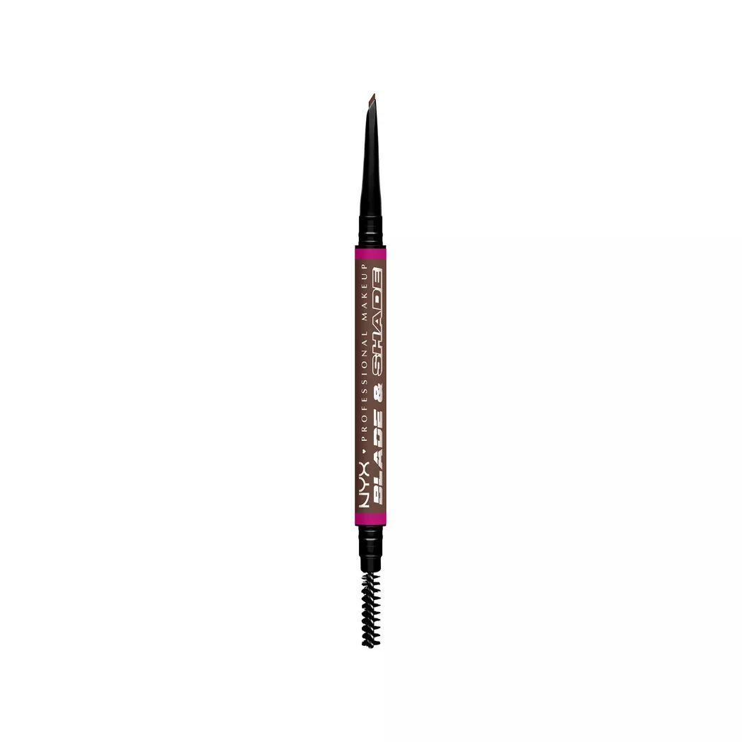 NYX-PROFESSIONAL-MAKEUP - Blade & Shade Nano Augenbrauenstift, 0.06G,  Brunette