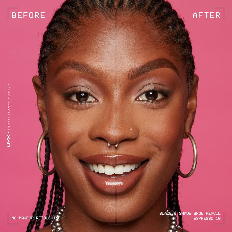 NYX-PROFESSIONAL-MAKEUP  Matita per sopracciglia Blade & Shade Nano 