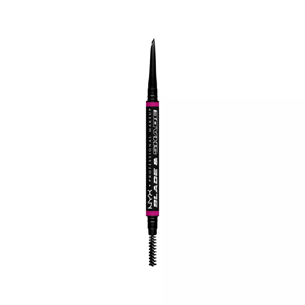 NYX-PROFESSIONAL-MAKEUP - Blade & Shade Nano Augenbrauenstift, 0.06G,  Black