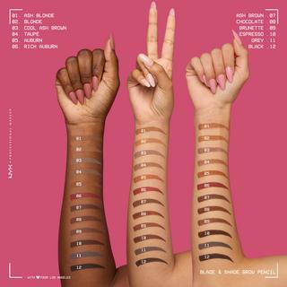 NYX-PROFESSIONAL-MAKEUP  Blade & Shade Nano Augenbrauenstift 