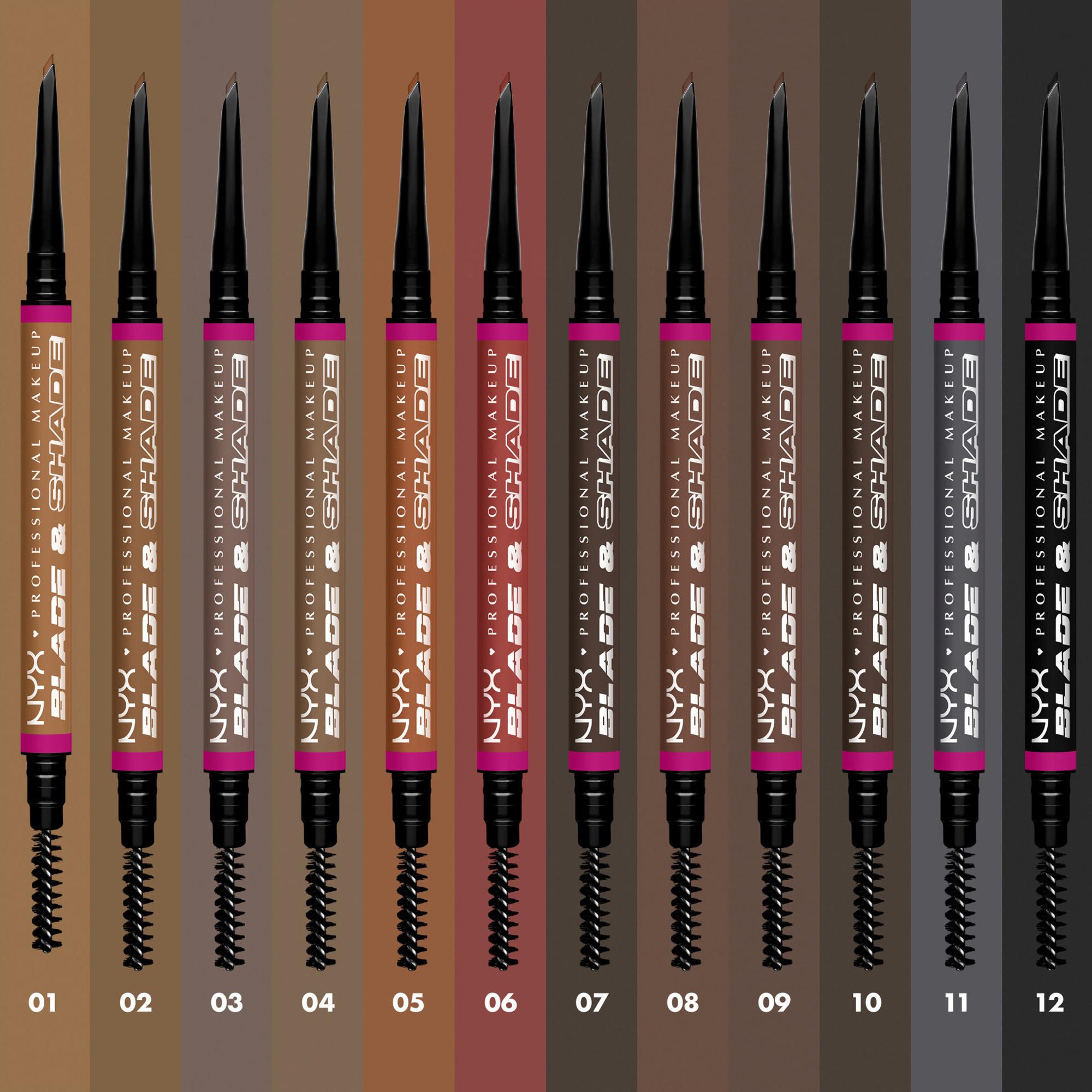 NYX-PROFESSIONAL-MAKEUP  Matita per sopracciglia Blade & Shade Nano 