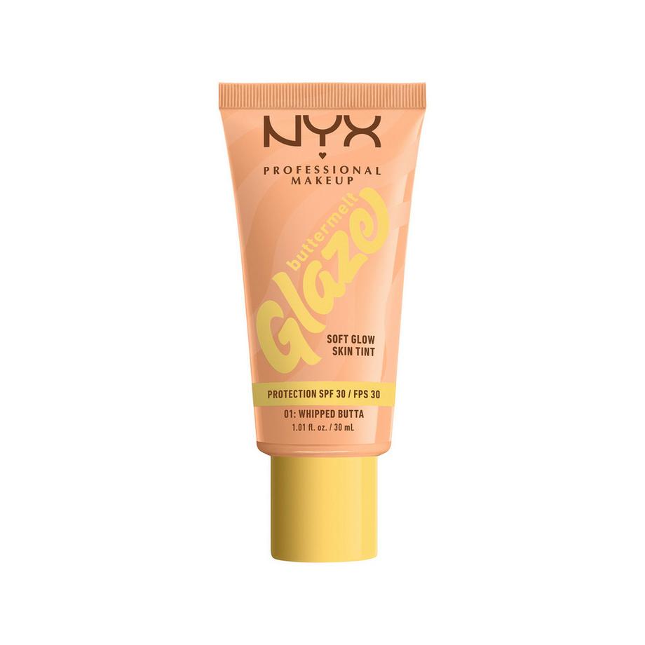NYX-PROFESSIONAL-MAKEUP  Buttermelt Glaze Foundation LSF 30 
