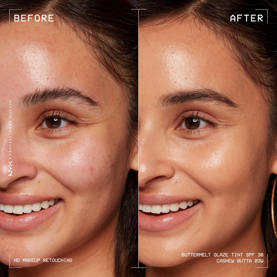 NYX-PROFESSIONAL-MAKEUP  Buttermelt Glaze Foundation LSF 30 