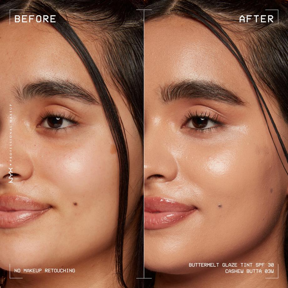 NYX-PROFESSIONAL-MAKEUP  Buttermelt Glaze Foundation LSF 30 