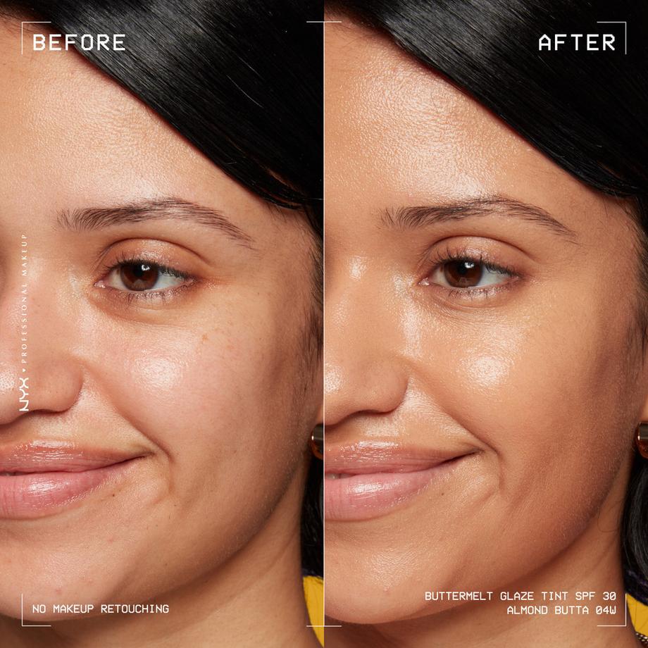 NYX-PROFESSIONAL-MAKEUP  Buttermelt Glaze Foundation LSF 30 