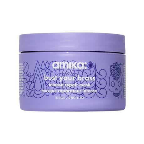 amika  Bust Your Brass Polar Blonde - Maschera di riparazione intensa 