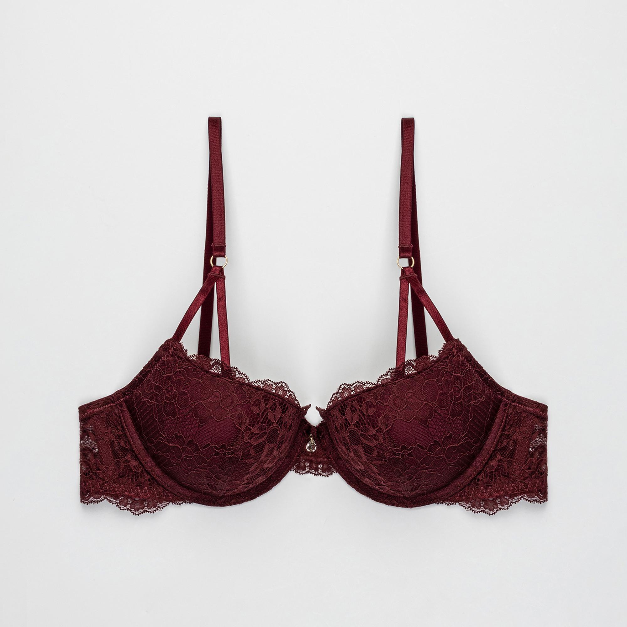 Manor Woman Reggiseno Push Up con pizzo  