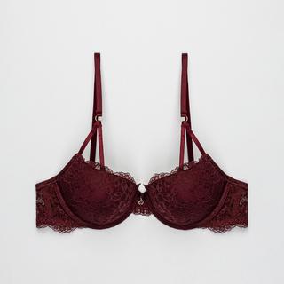 Manor Woman Reggiseno Push Up con pizzo  