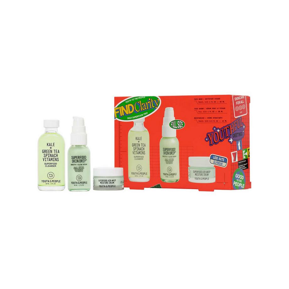 YOUTH TO THE PEOPLE  Superfood - set di prodotti per il viso 