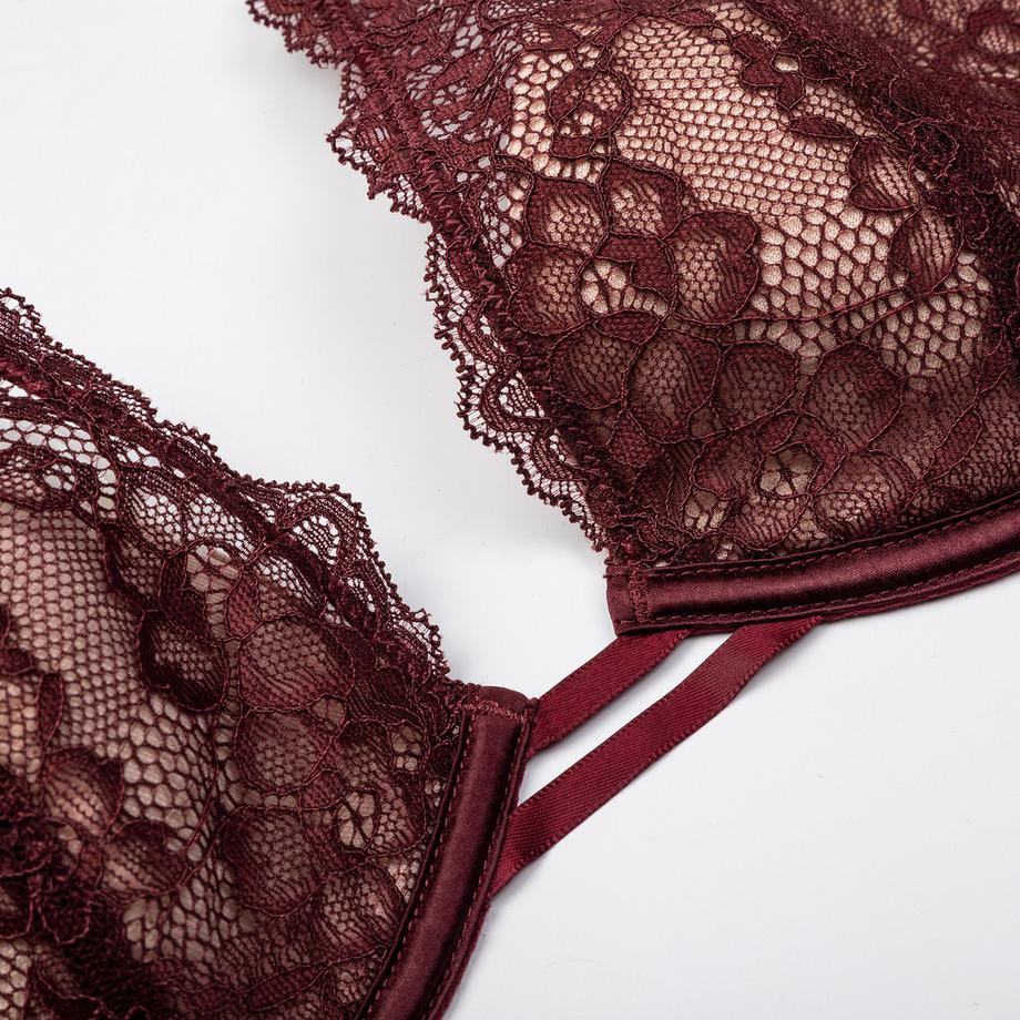 Manor Woman Soutien-gorge à armatures rembourré avec dentelle  