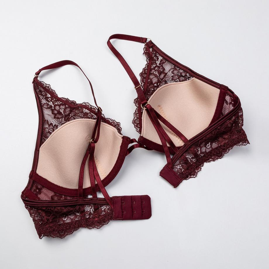 Manor Woman Soutien-gorge à armatures rembourré avec dentelle  