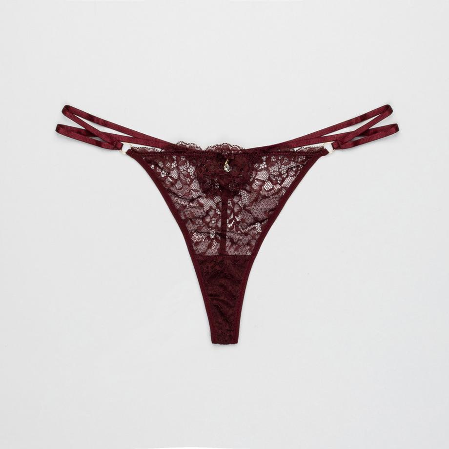 Manor Woman Perizoma String in Pizzo  