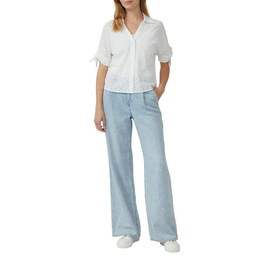 S. Oliver Red Label Chemisier Broderie Anglaise  