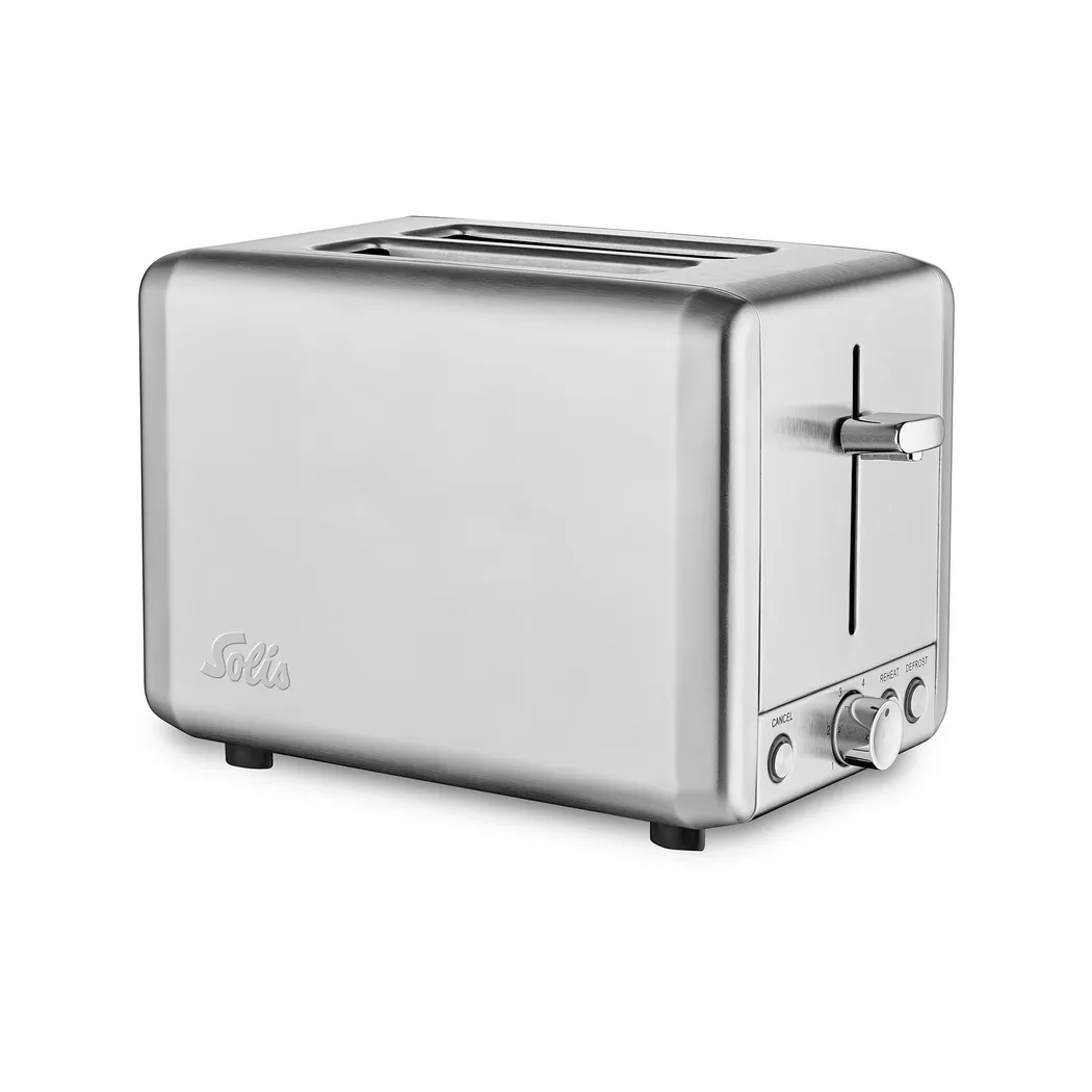 Solís – Toaster, 2 Scheiben, Chrom