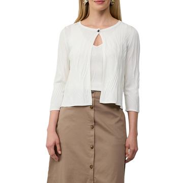 Lange Strickjacke, langarm