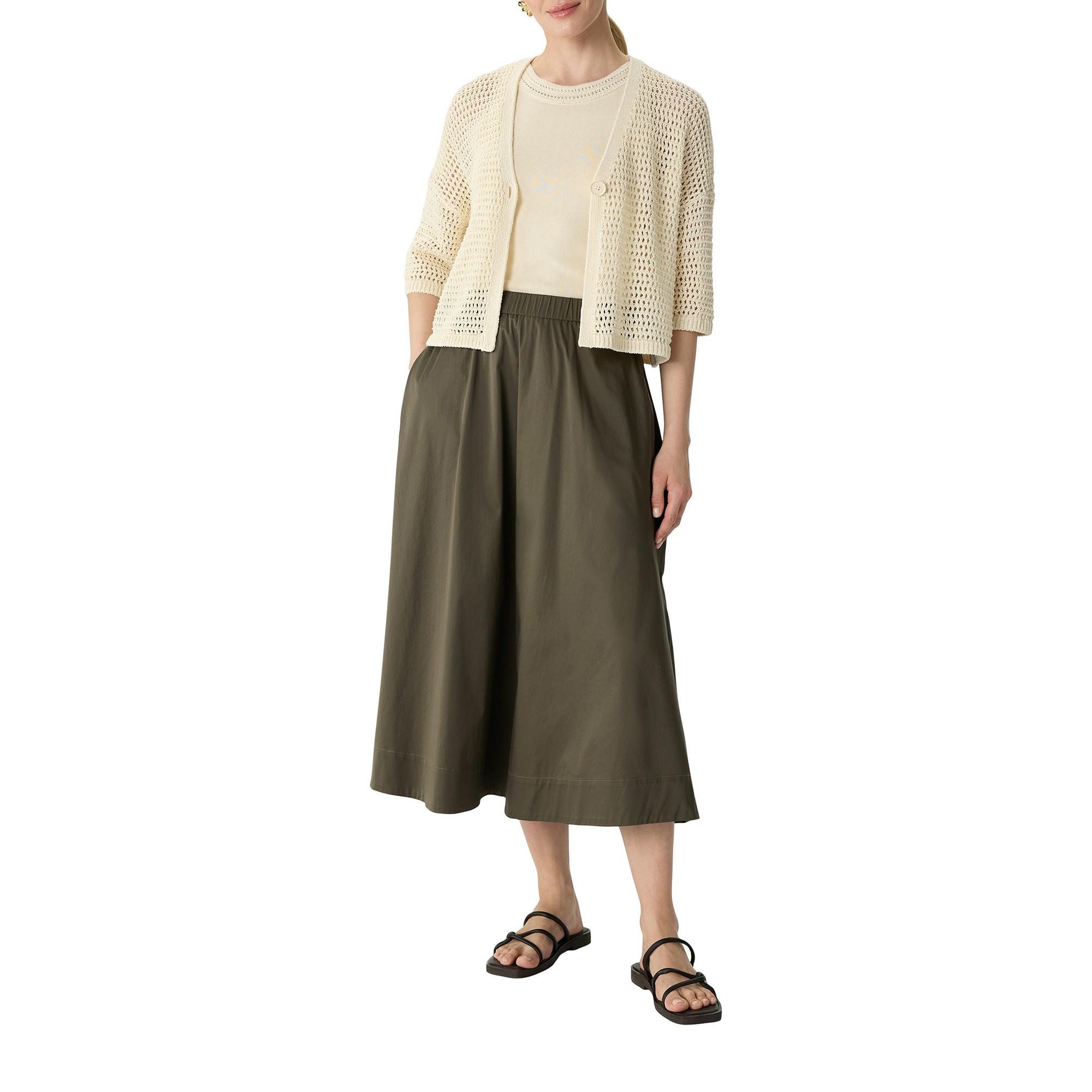 Comma Midi Flared Rock  