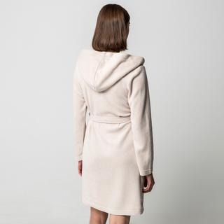 Manor Woman Kapuzen Fleece Bademantel  