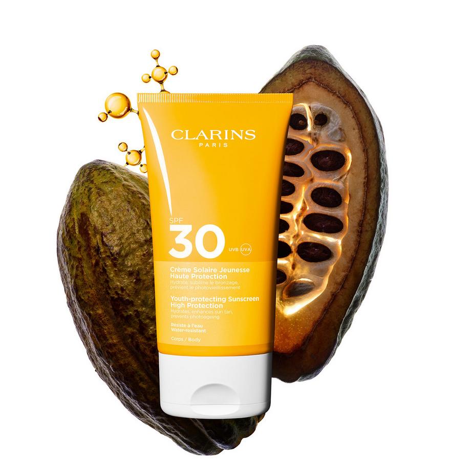 CLARINS  Feuchtigkeit spendende Sonnenschutz-Creme für den Körper SPF 30 