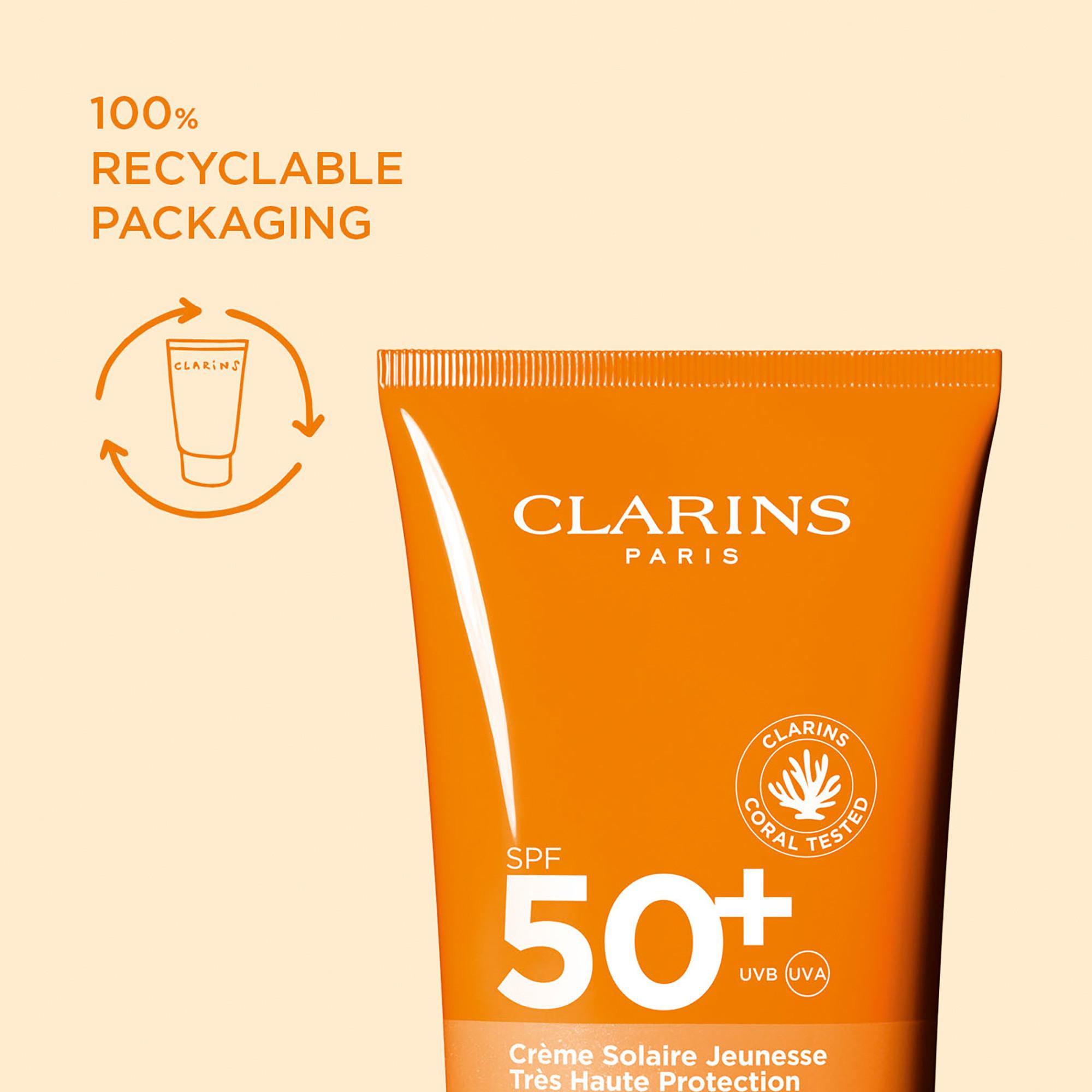 CLARINS  Crème Solaire Jeunesse Très Haute Protection SPF50+ Corps 