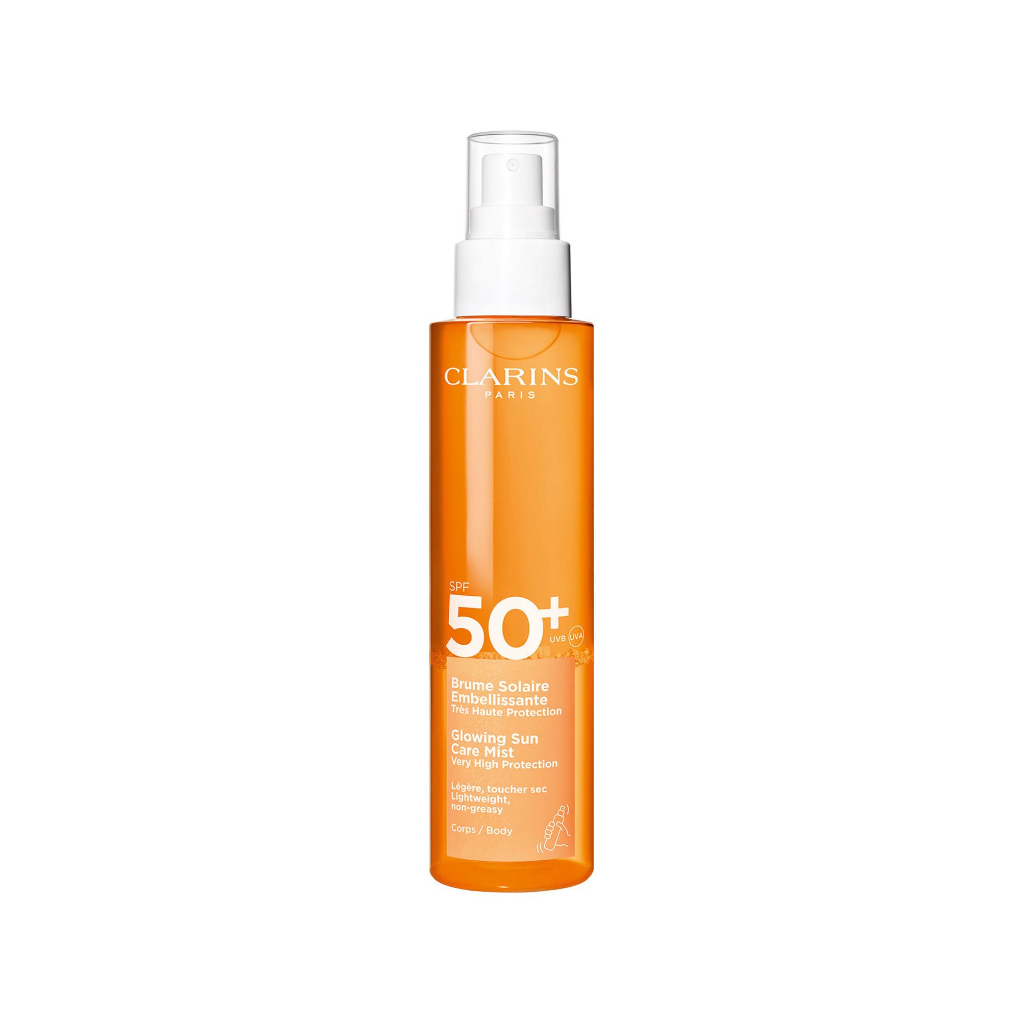 CLARINS  Brume Solaire Embellissante Très Haute Protection SPF50+ Corps 