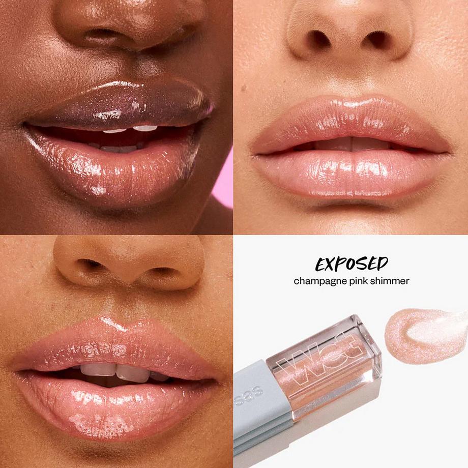 KOSAS  Wet Lip Oil - Gloss repulpant enrichi en peptides 