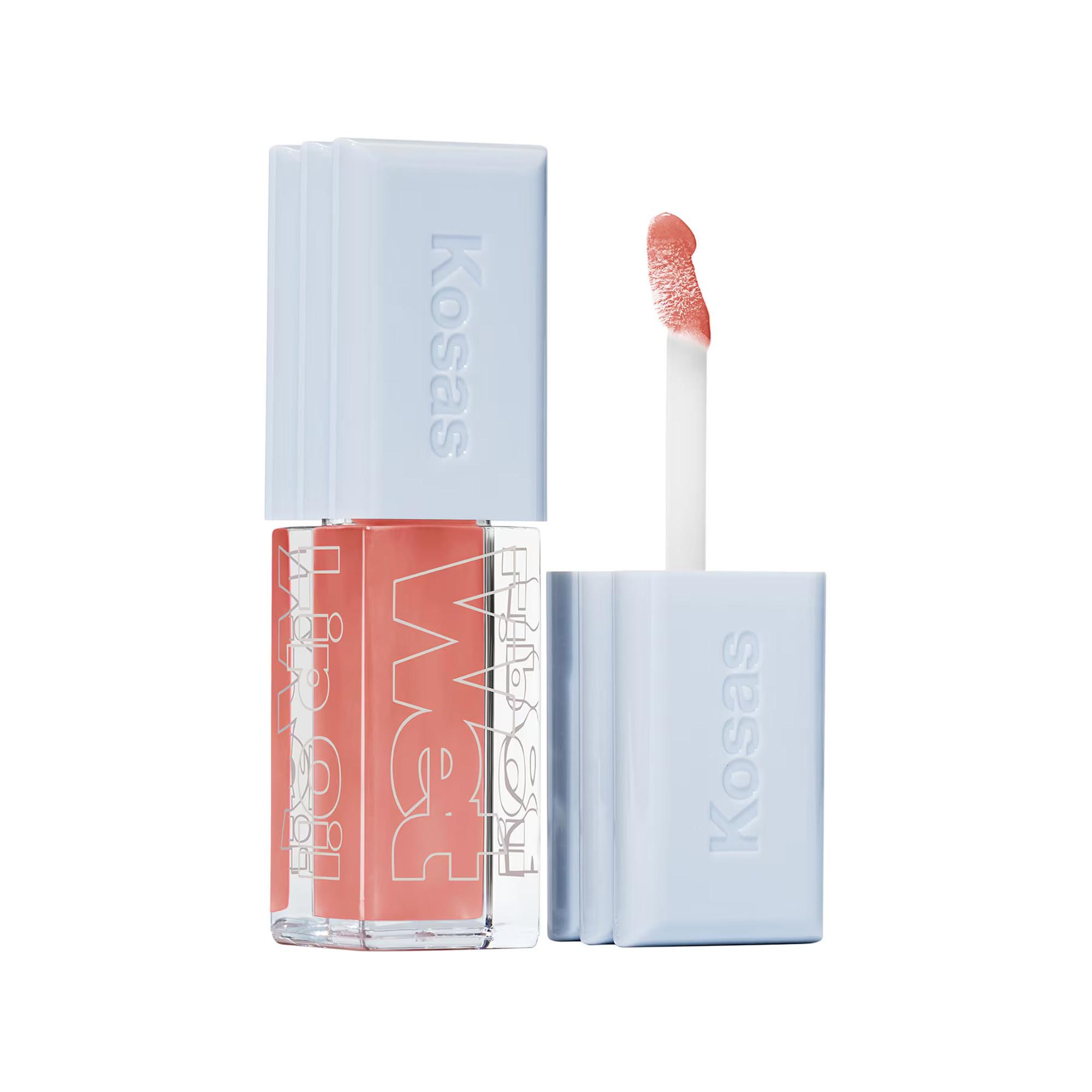 KOSAS  Wet Lip Oil - Gloss rimpolpante ai peptidi 