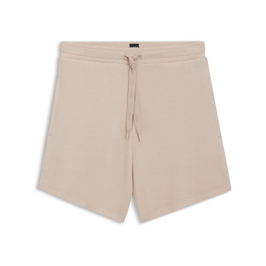 BOSS Gerippte Casual Shorts  