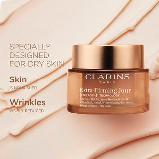 CLARINS  Extra-Firming Crème Jour Peaux Sèches [COLLAGEN]³ Technology 