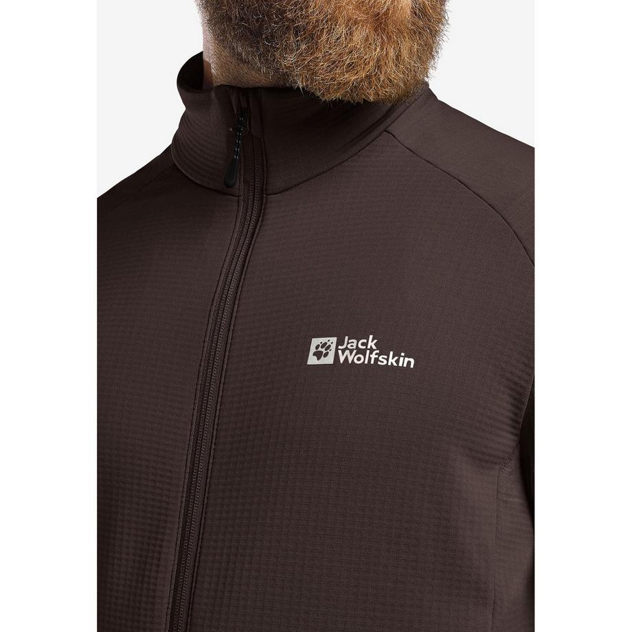 Jack Wolfskin Kolbenberg Fz M Giacca di pile con cappuccio 