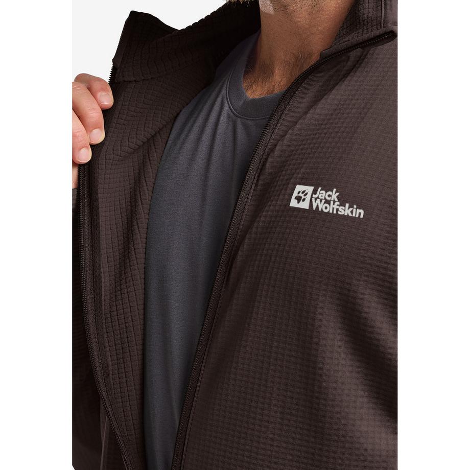 Jack Wolfskin Kolbenberg Fz M Giacca di pile con cappuccio 