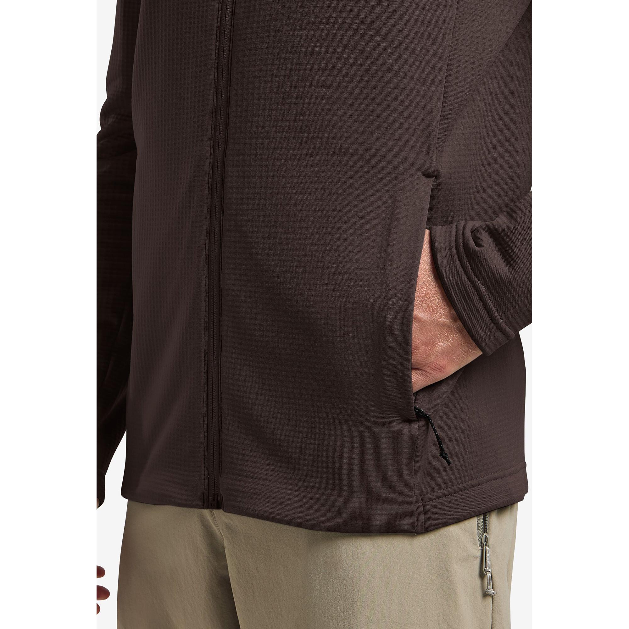 Jack Wolfskin Kolbenberg Fz M Fleecejacke mit Kapuze 