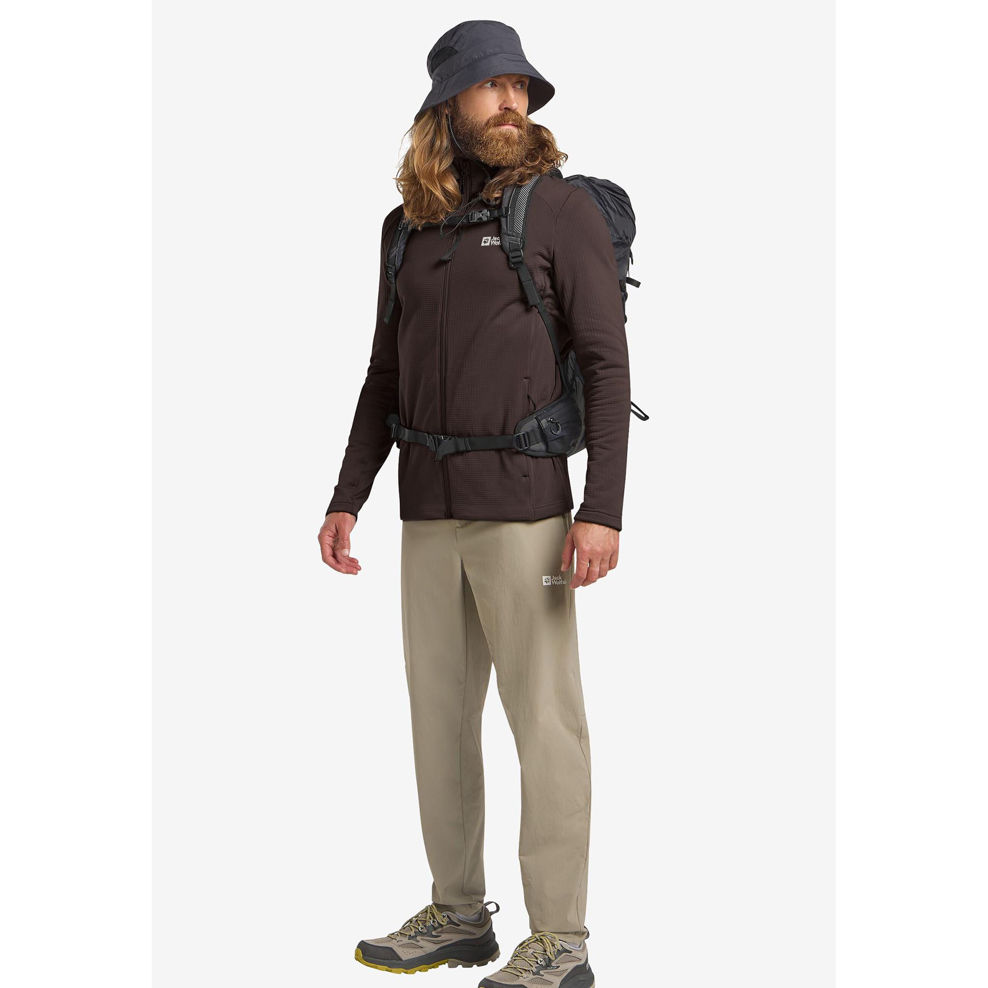 Jack Wolfskin Kolbenberg Fz M Fleecejacke mit Kapuze 