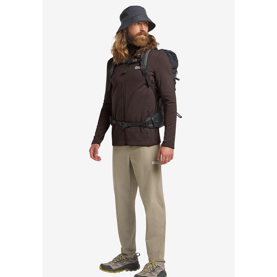 Jack Wolfskin Kolbenberg Fz M Giacca di pile con cappuccio 