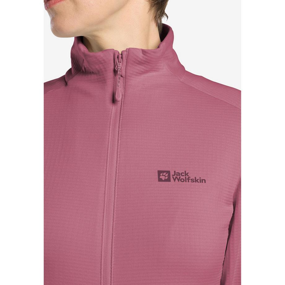 Jack Wolfskin Kolbenberg Fz W Giacca di pile senza cappuccio 