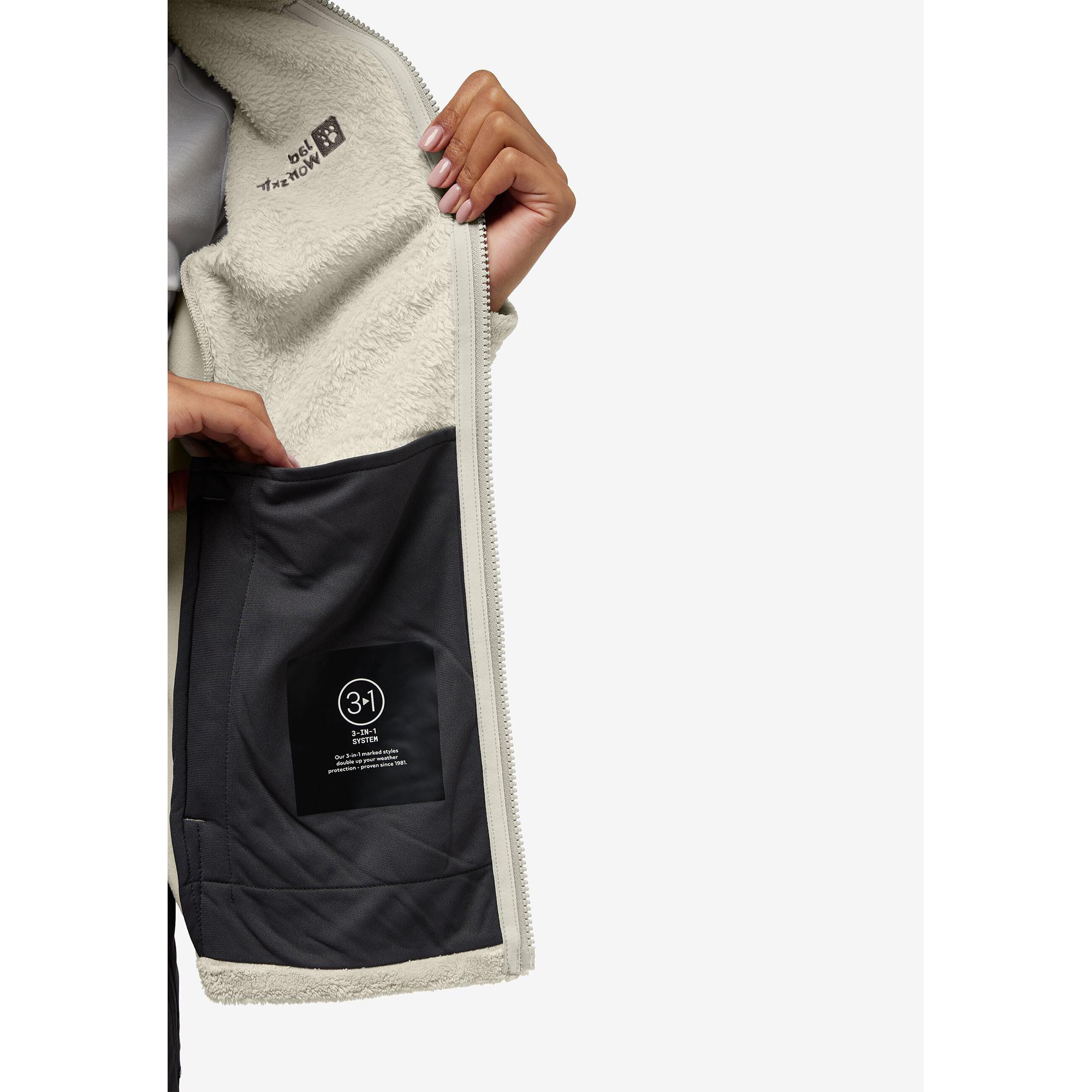 Jack Wolfskin Rotwand Fz W Veste en polaire sans capuche 