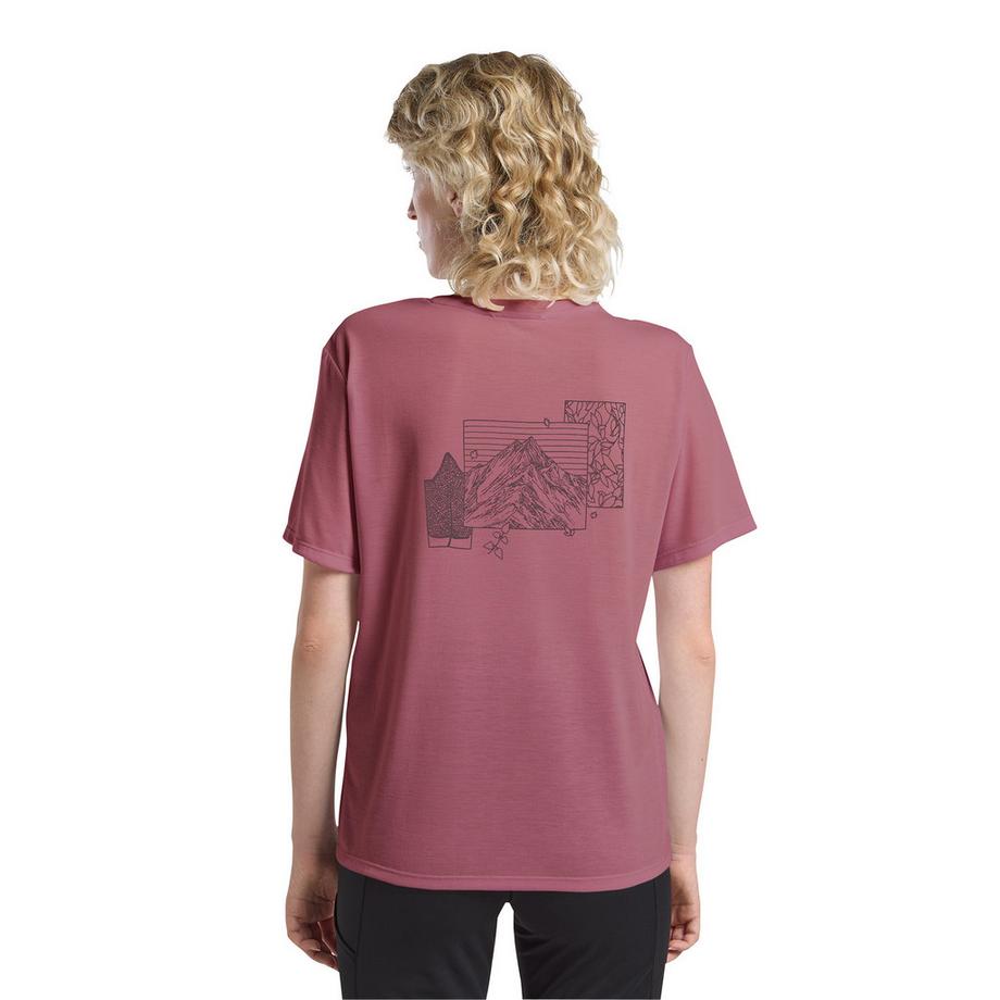 Jack Wolfskin VONNAN GRAPHIC T W T-shirt 