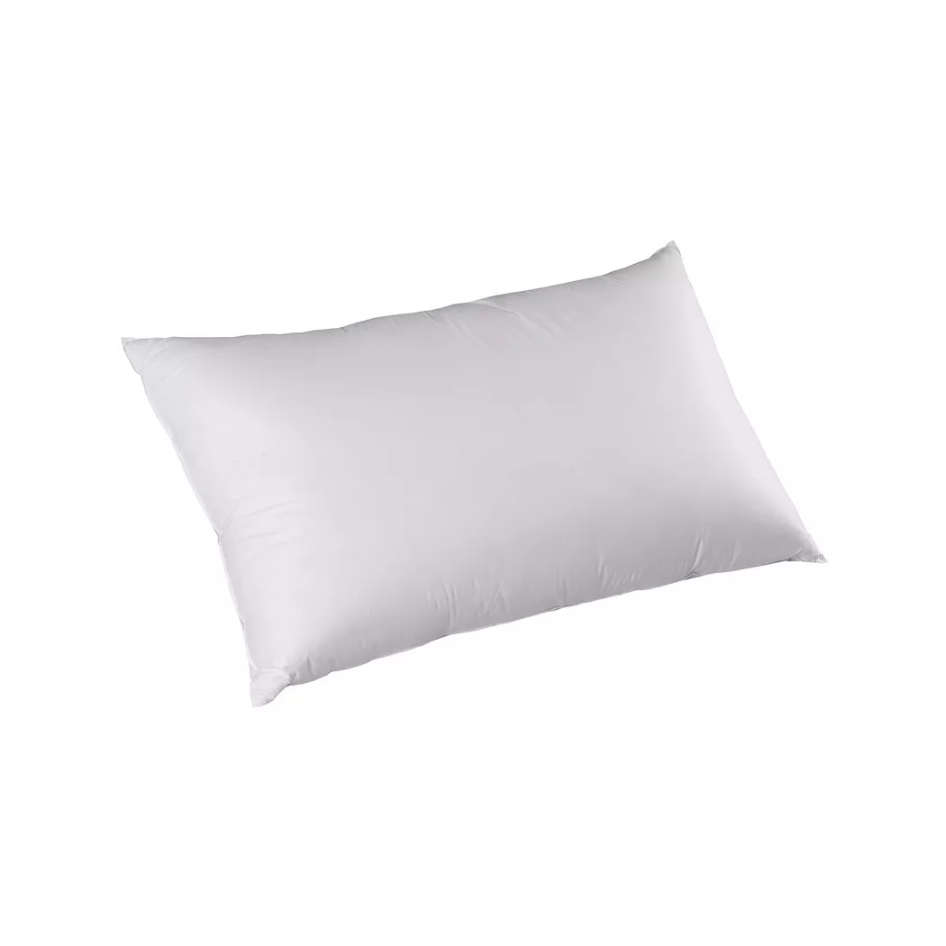 DOR - Mittelfestes 3-Kammer-Daunen/Federkissen, Klima-Tec Mittelfestes 3-Kammer-Daunen Federkissen, 50 x 90 cm, Weiss