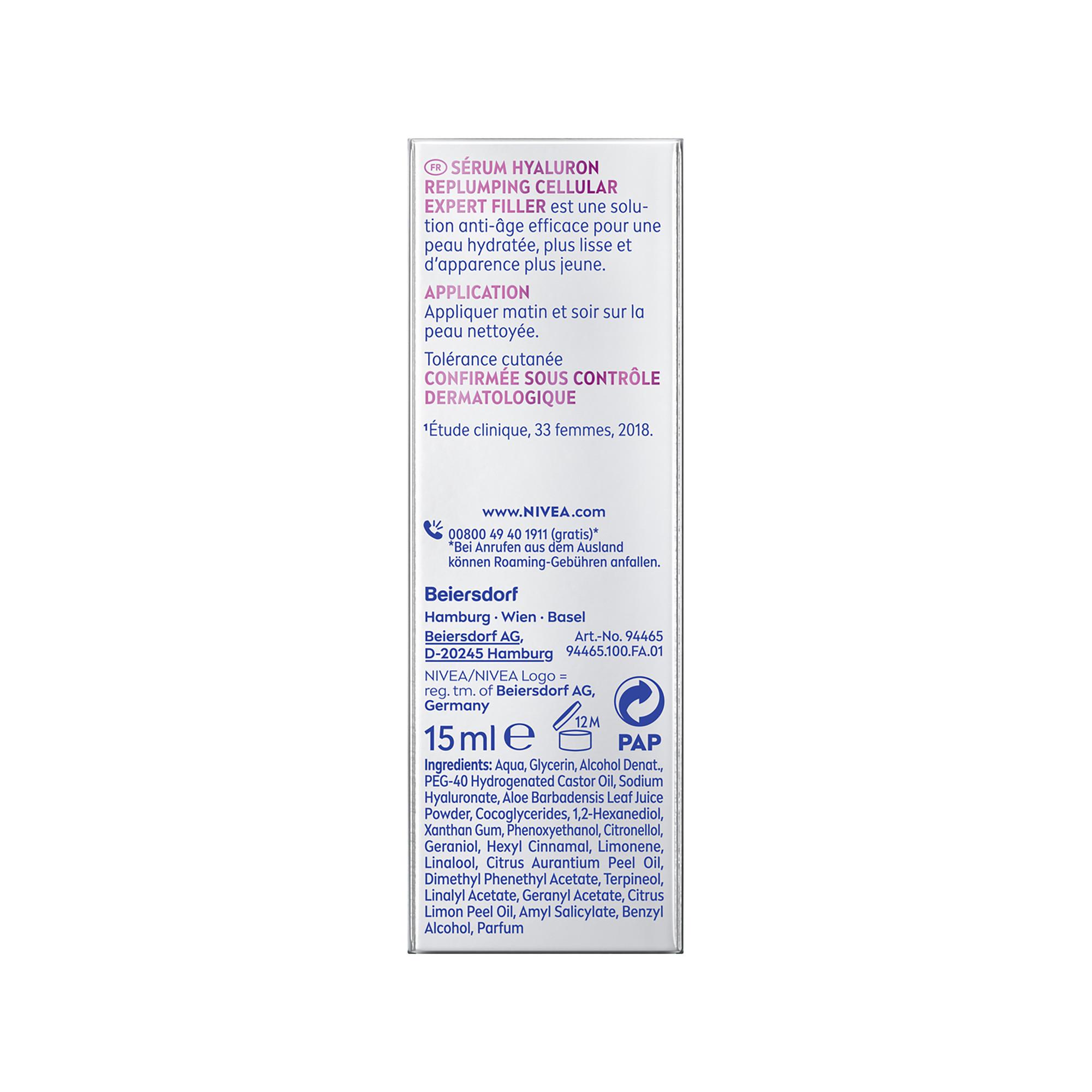 NIVEA  Cellular Expert Filler Hyaluron Replumping Siero 