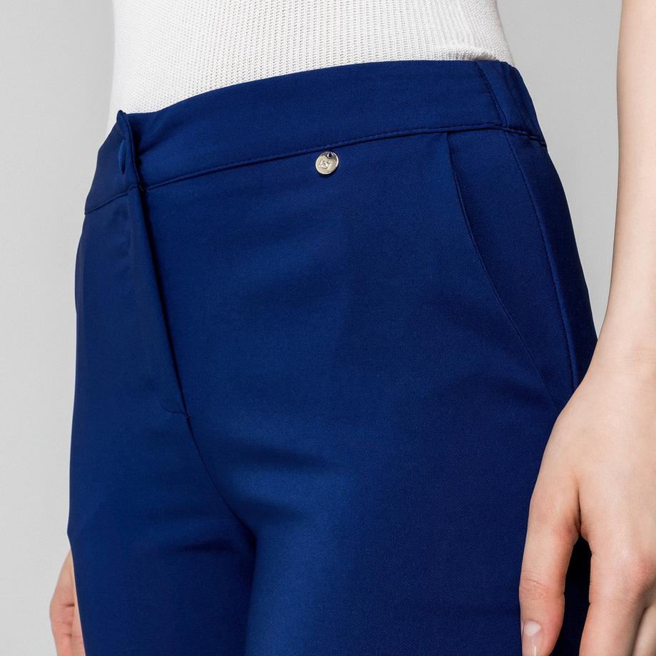 RINASCIMENTO Stoff Slim Fit 7/8 Länge Hose  