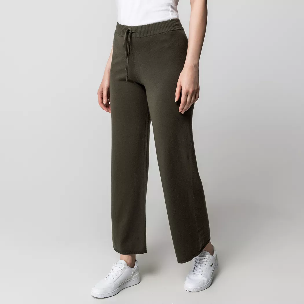 Manor Woman Jogginghose Sweatpants Army Green S
