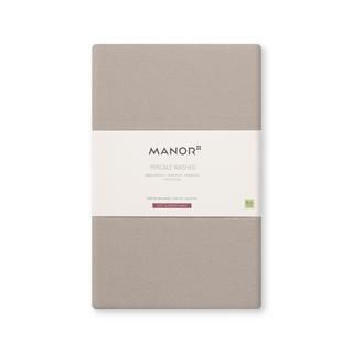 Manor Perkal Washed Lenzuolo con Angoli  